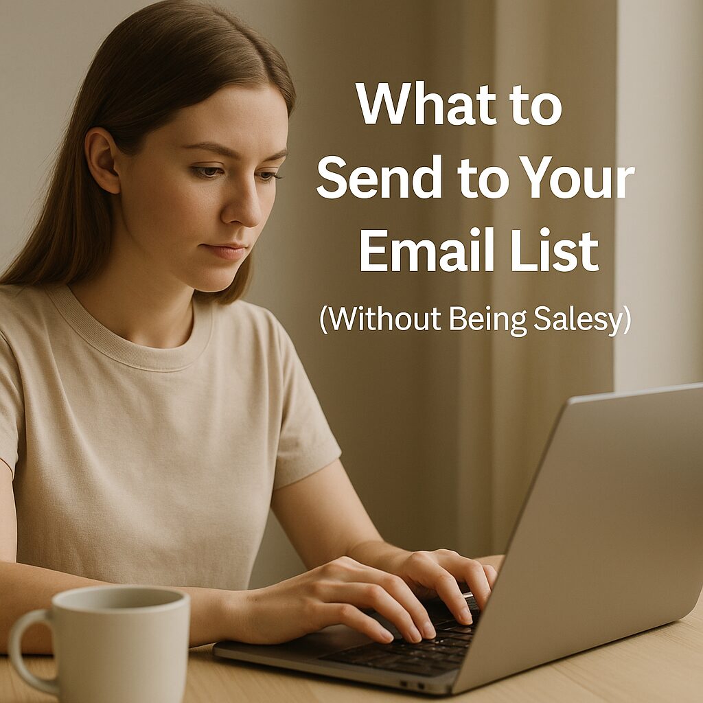 What to Send to Your Email List