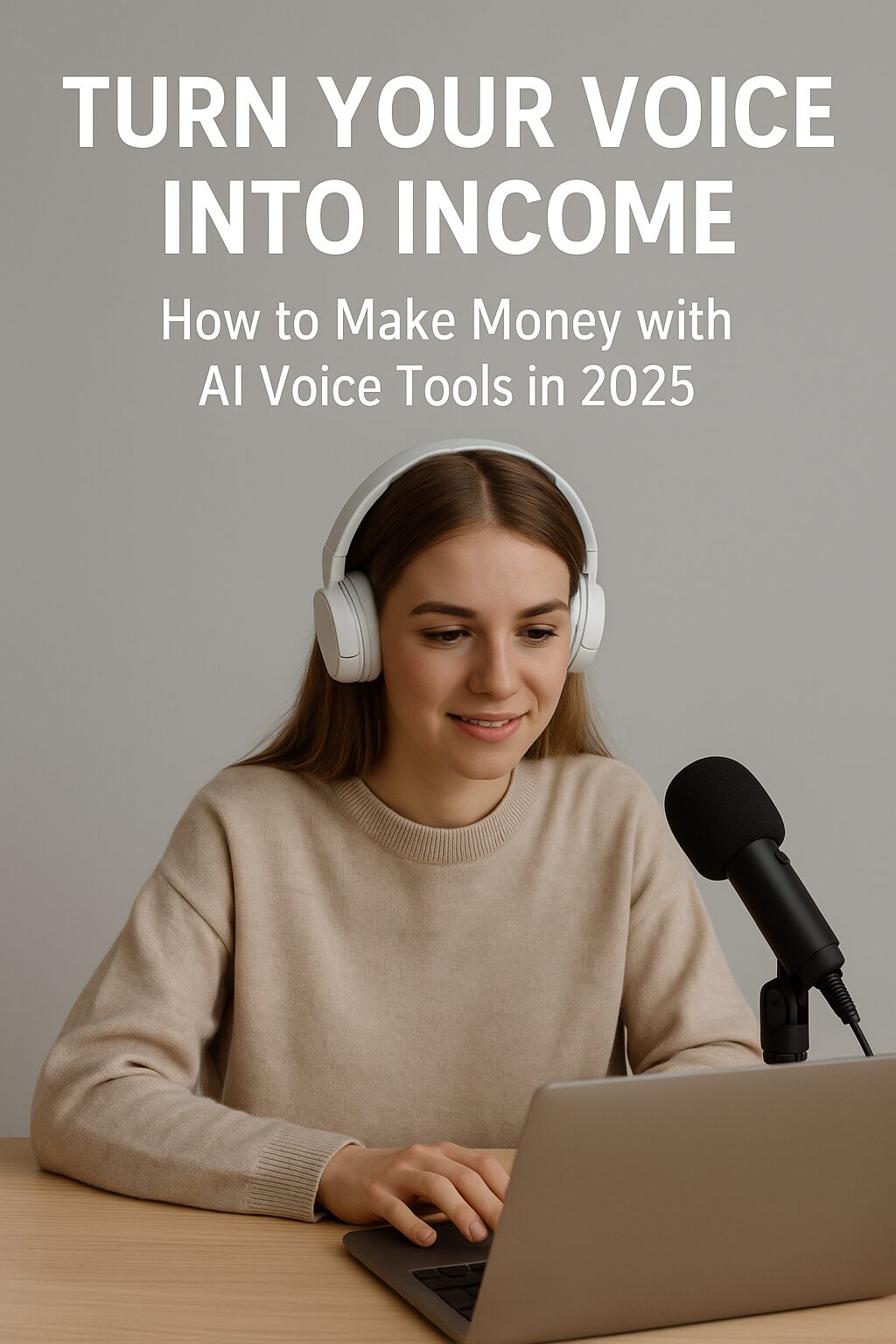 Turn Your Voice into Income