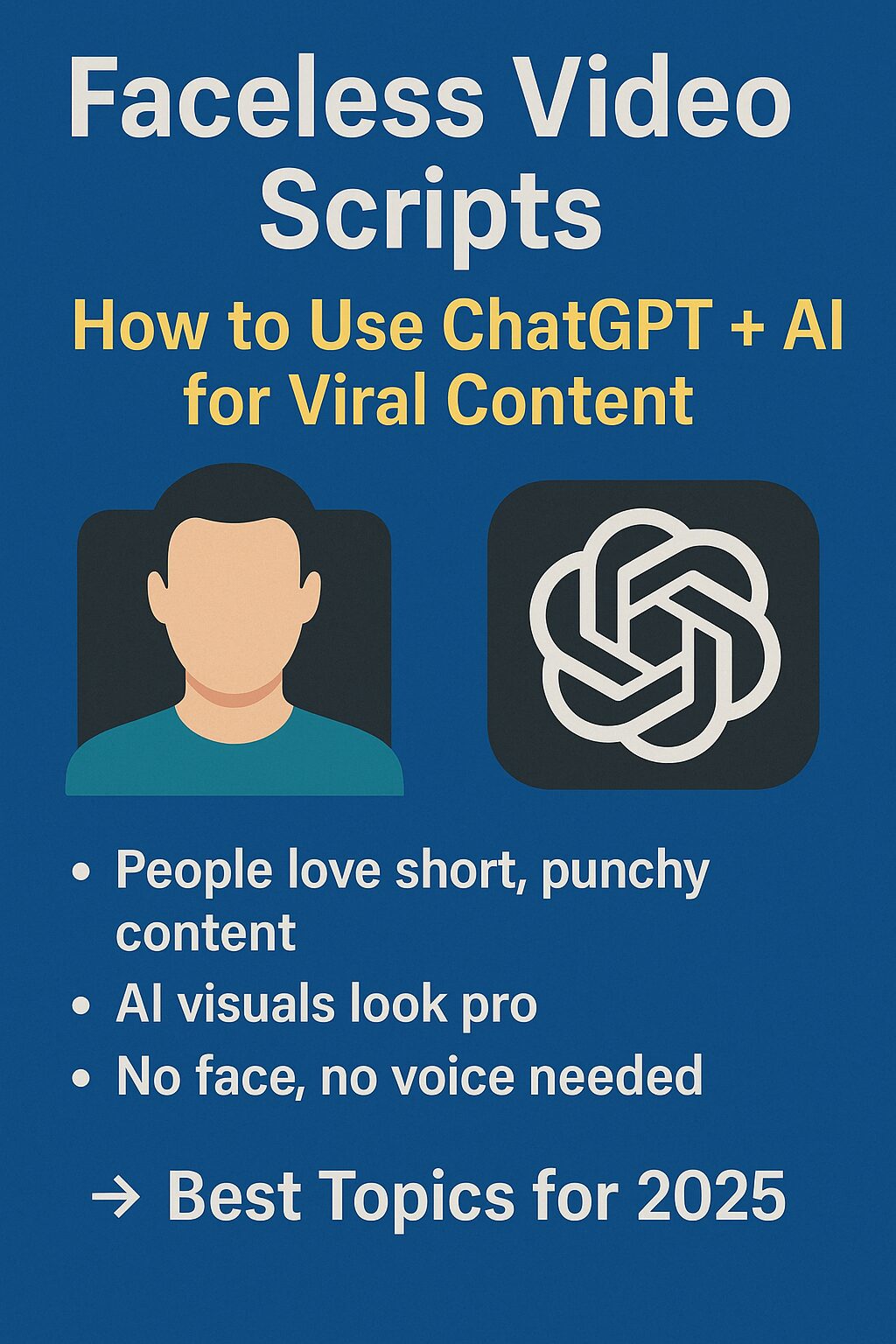 Faceless Video Scripts ChatGPT