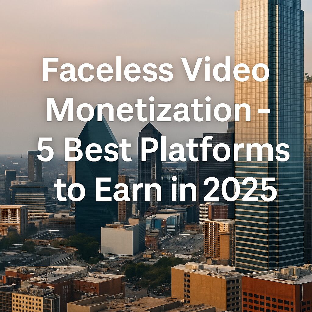 Faceless Monetization Platforms