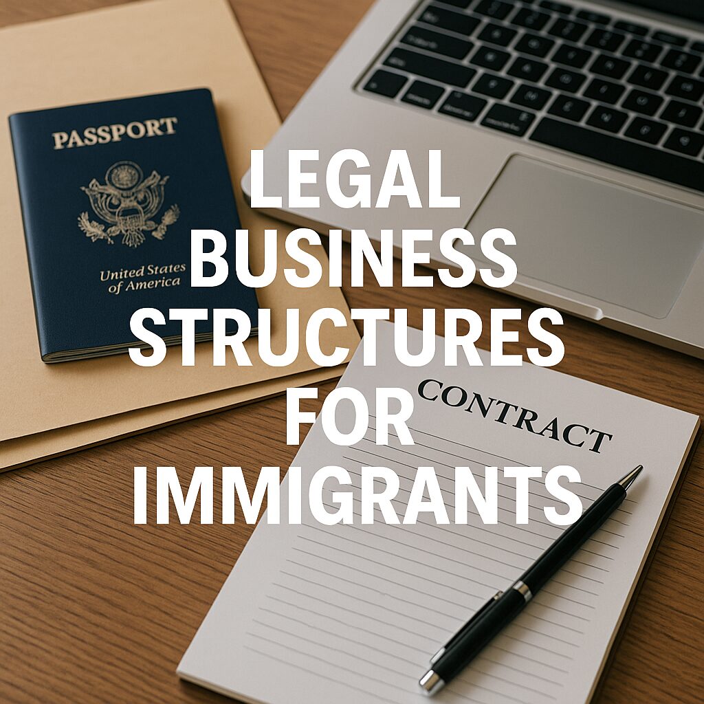 Business structure options for immigrants and visa holders