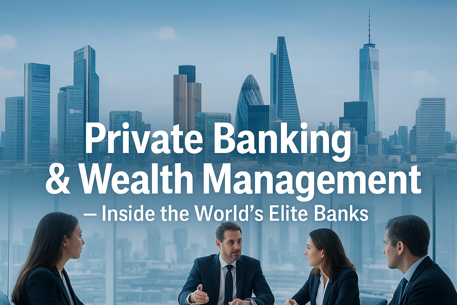 Ultra-wealthy clients using UBS, JP Morgan, and Julius Baer private banks for global wealth management