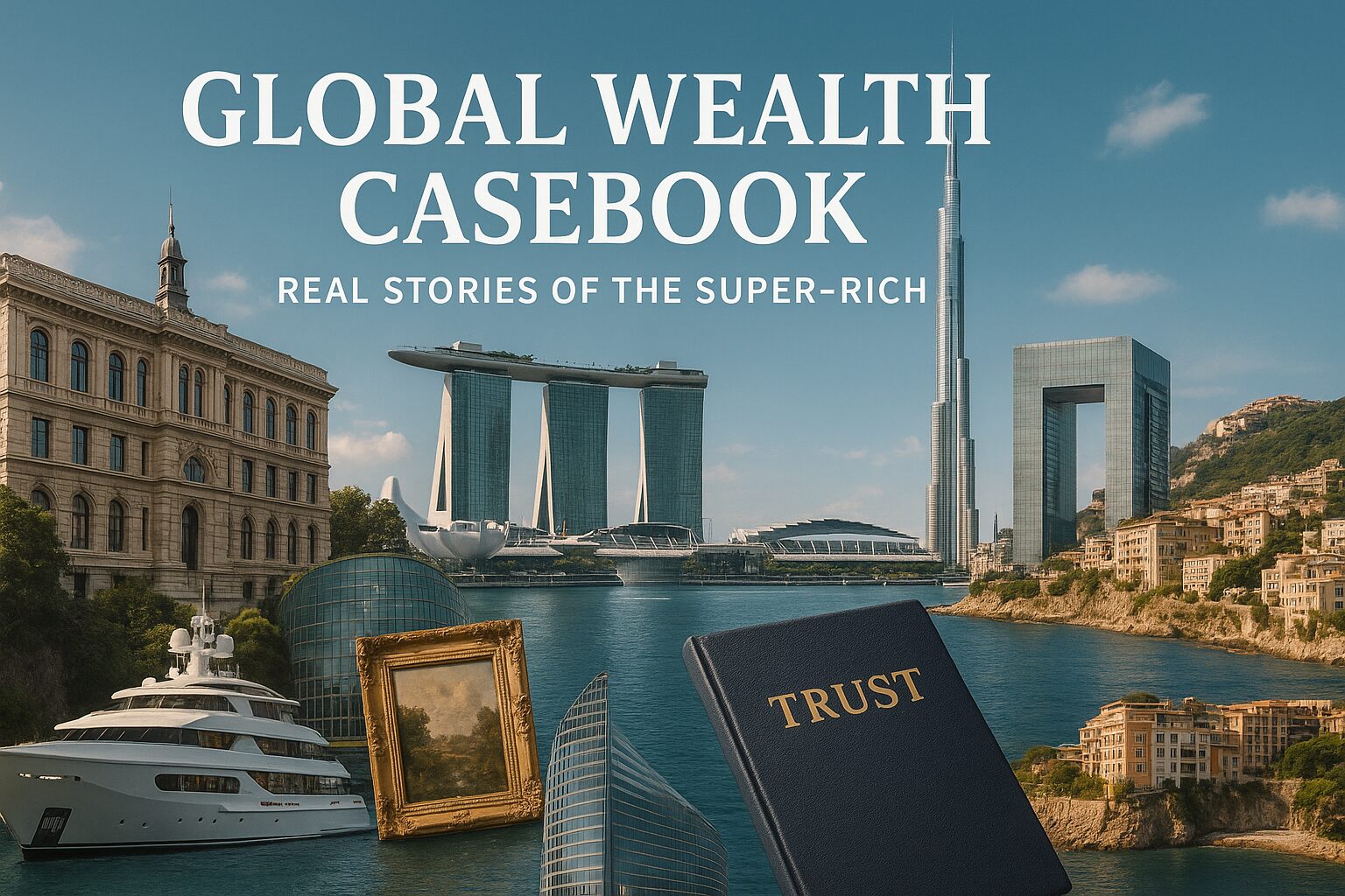 Case studies of how the ultra-rich use offshore banking, trusts, family offices, real estate, and private banking to protect and grow wealth