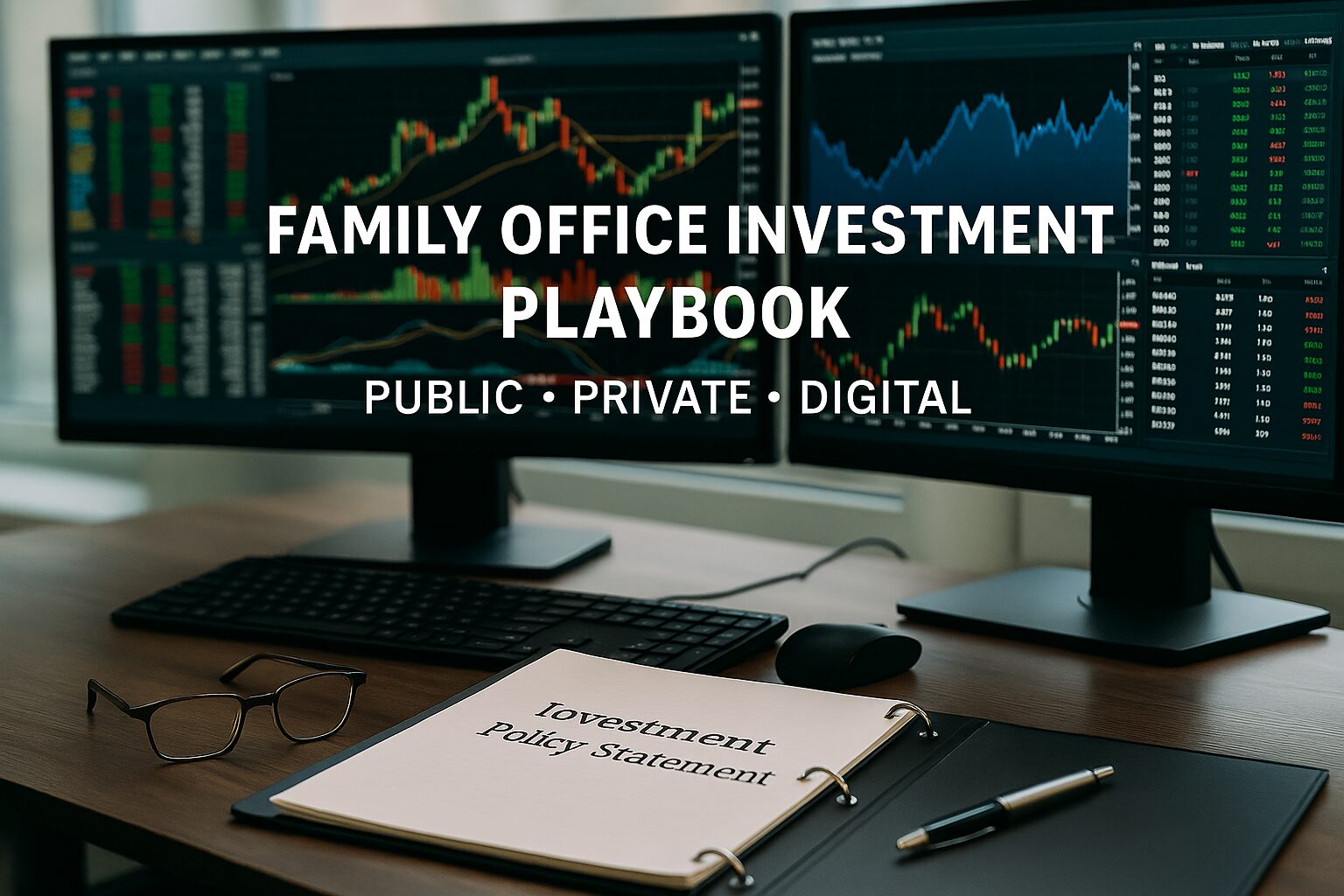 Build a dynastic investment machine: hedge funds, private equity, digital assets, and liquidity strategies every family office must master.