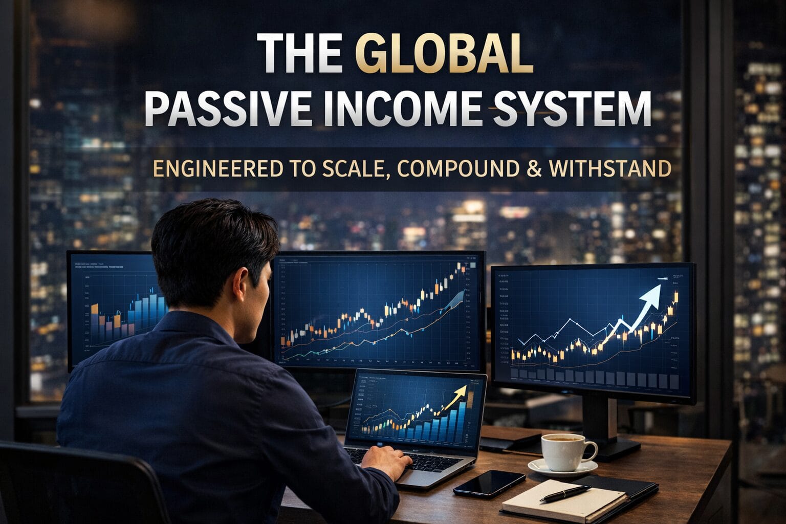Global passive income system with scalable multi-stream revenue architecture and financial growth strategy